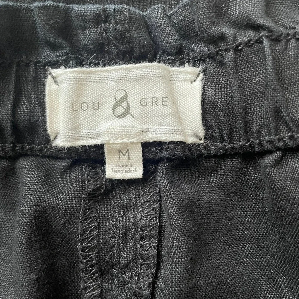 Lou &‎ Grey Women's Linen Skirt with Front Zippers, M